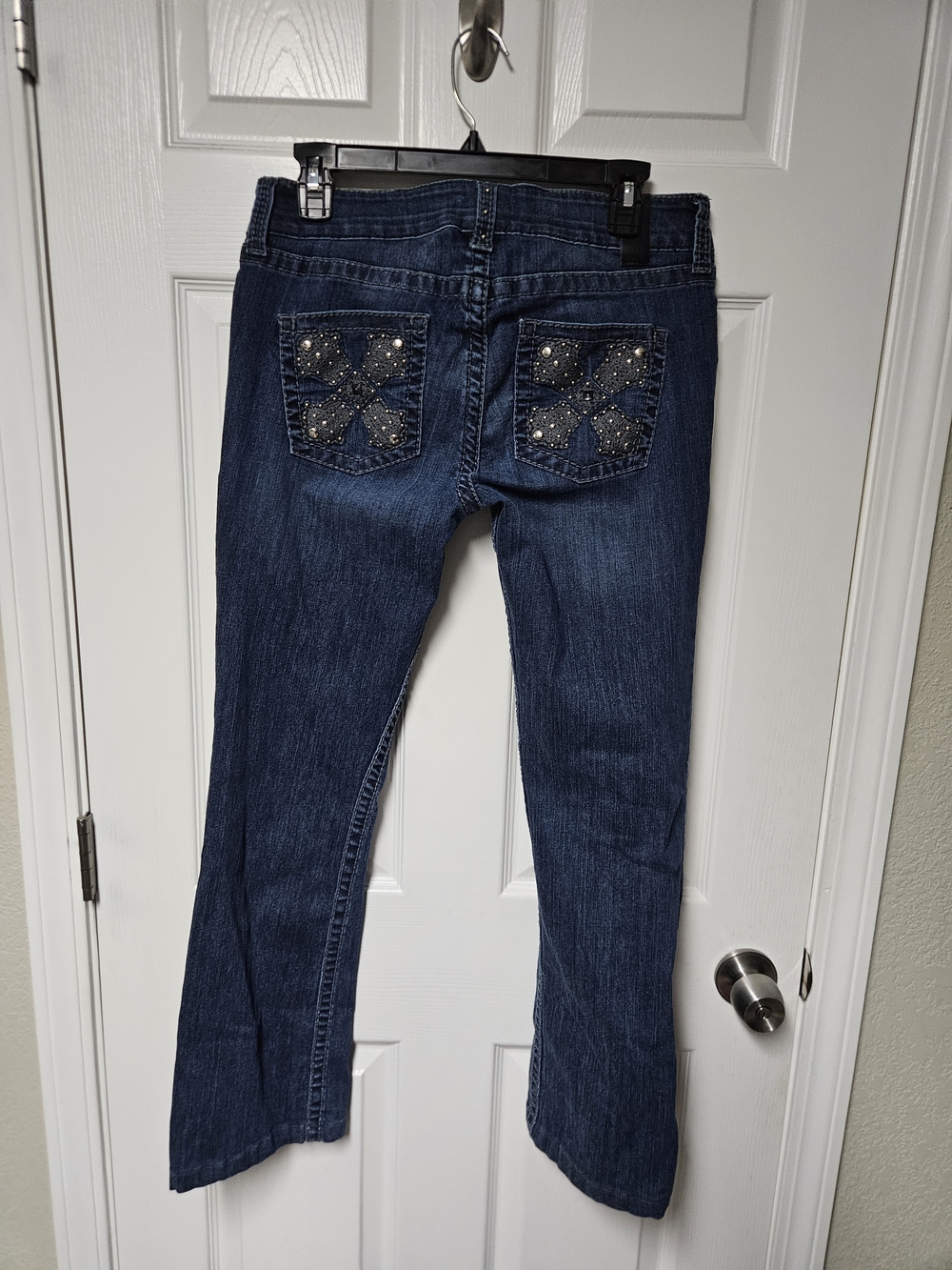 Ten Denim Dark Blue Straight Leg Women's Jeans